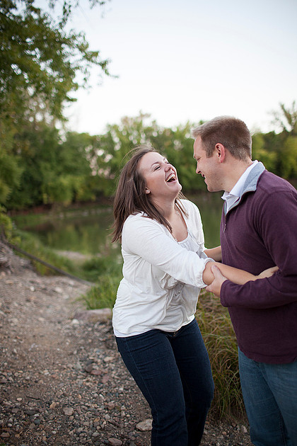 chaska engagement photography