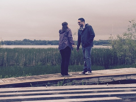 9. On the dock