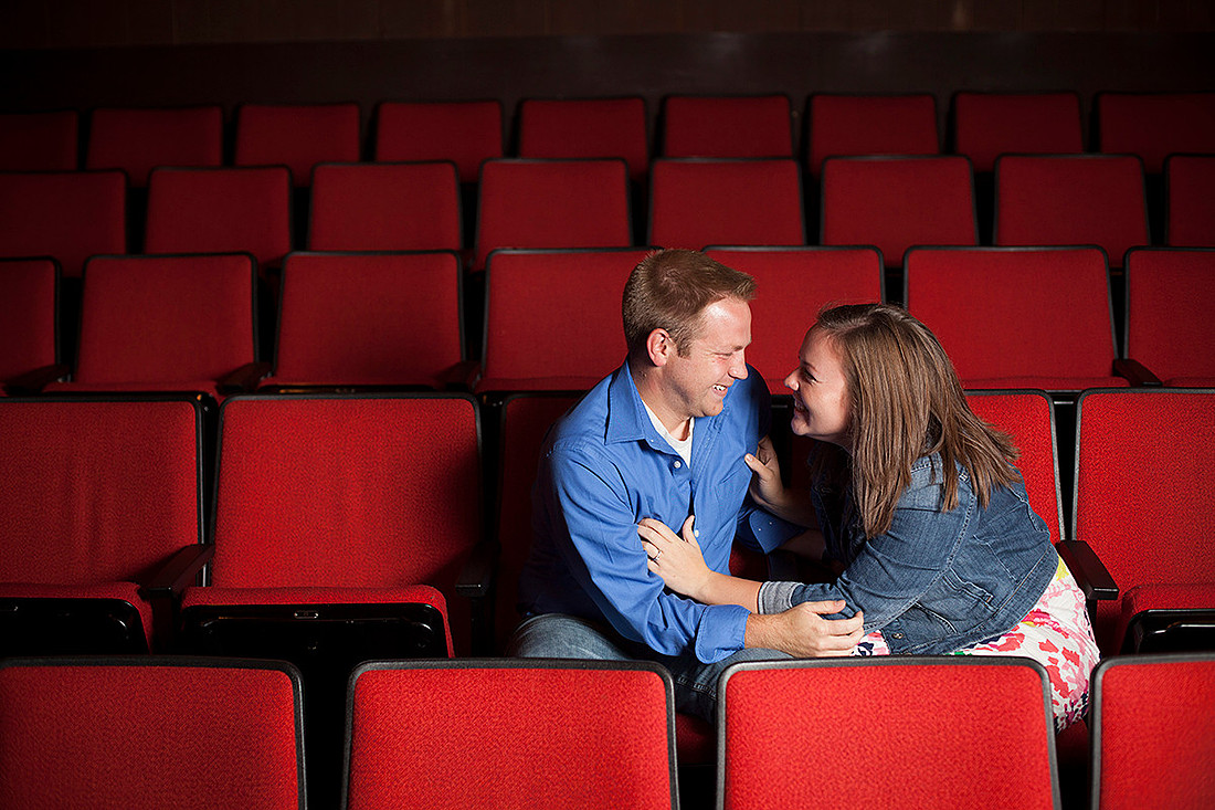 chanhassen dinner theater engagement photography